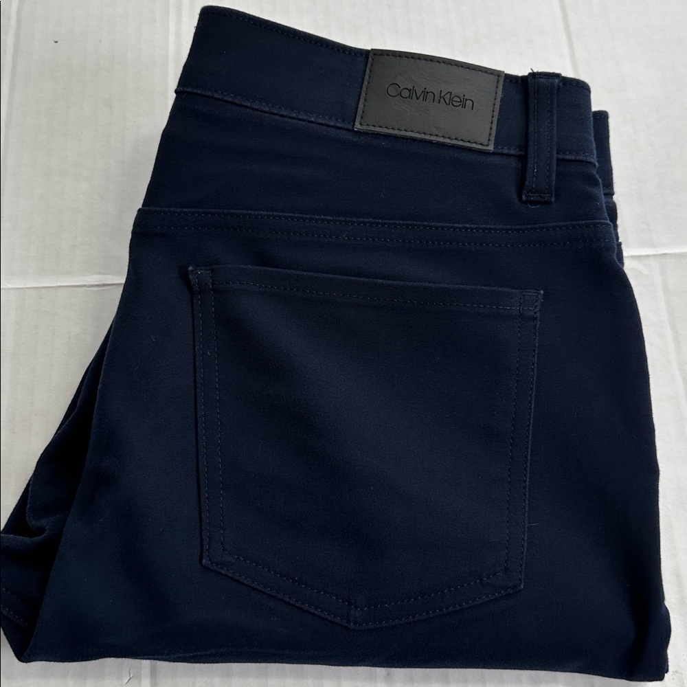 Calvin Klein‎ Navy Men's 32 Pants Workwear Travel Business Career Office